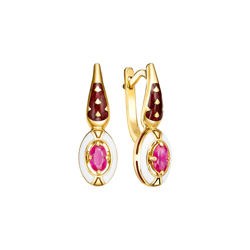 84010612-1.35-gornostay Серьги Горностай — изображение 1