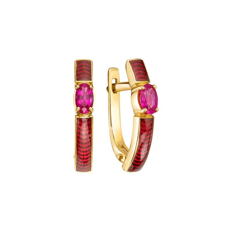 84010635-1.35-lenta Серьги Лента — изображение 1