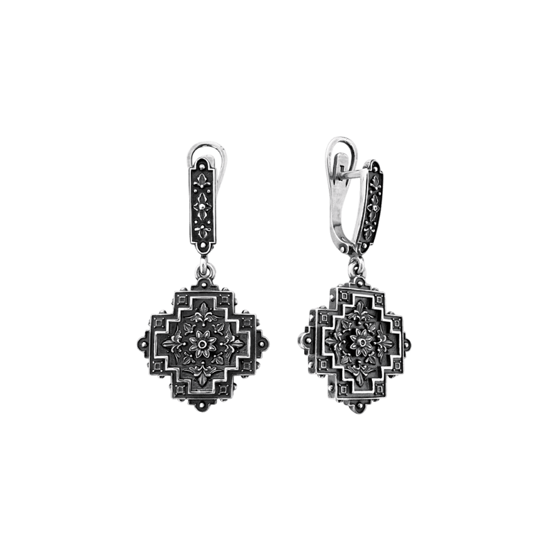 11010070-1_сайт Серьги Барельеф — изображение 1