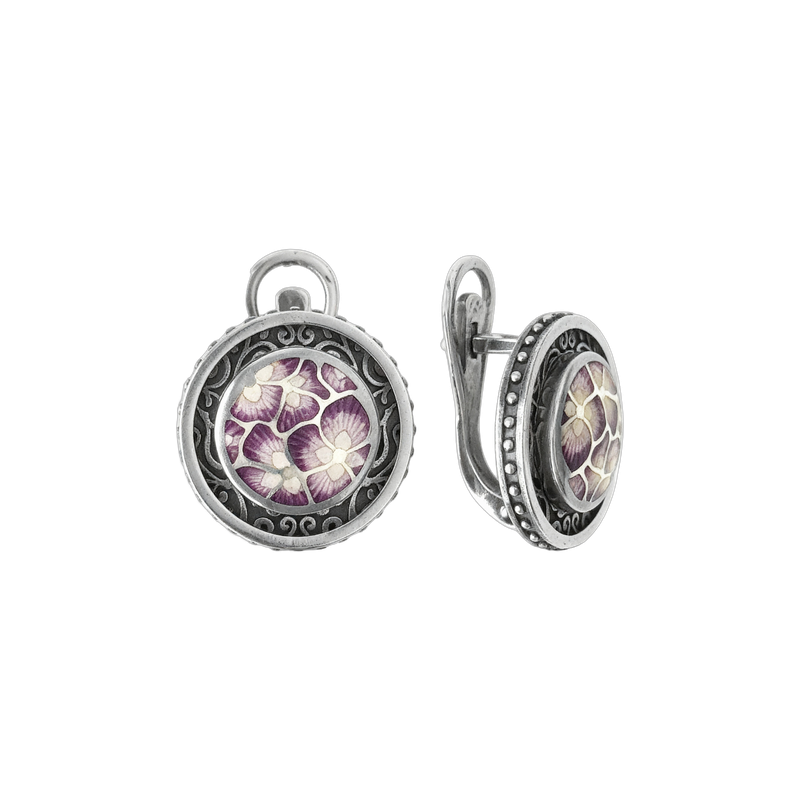 41010011-8!_главная Серьги Гортензия — изображение 1